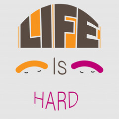 Famous quotes typography  design. Vector positive vibes letter easy background , t-shirt design.

