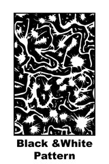 Abstract black and white pattern. For use in graphics. Minimalist illustration for printing on wall decorations