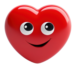 PNG Heart emoji icon red white background anthropomorphic.