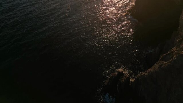 Aerial Drone Footage of Chance Cove, Newfoundland
