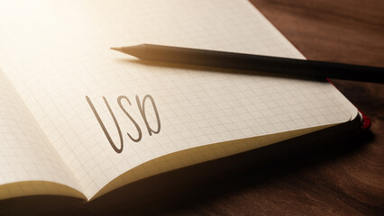 A handwritten inscription 