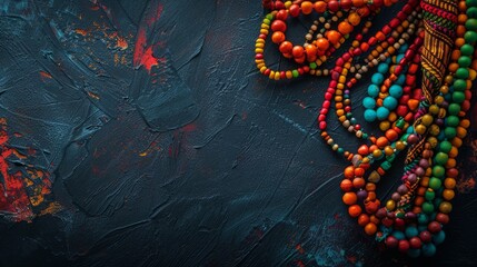 Fototapeta premium juneteenth background concept. with copy space