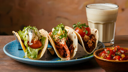 Horchata Bliss A Refreshing Taco Trio