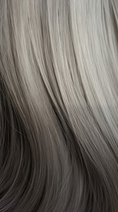 Naklejka premium Pattern Background Abstract Image, Gray Female Hair, Texture, Wallpaper, Background, For Cell Phone Cover and Screen, Smartphone, Computer, Laptop, Format 9:16 and 16:9 - PNG