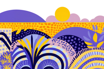 PNG  Vector lavender impressionism purple art backgrounds.