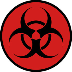 Biohazard Warning Sign Icon PNG