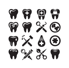 Dental Logo Vector Design illustration