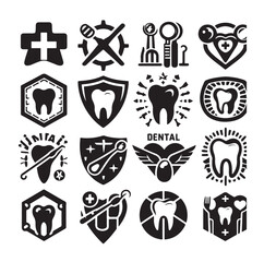 Dental Logo Vector Design illustration