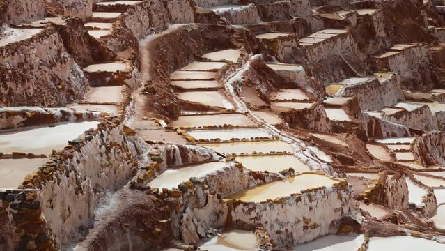 Grand Salinas de Maras. Expansive Salt Ponds in Peru Managed by Local Families