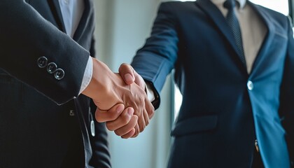 비즈니스 협상 악수