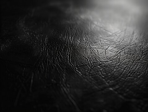 Ledertextur in Schwarz-Wei&szlig;