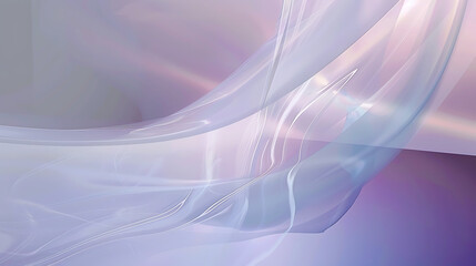 Fototapeta premium Futuristic Abstract Fluid Gradient with Soft Pastel Hues