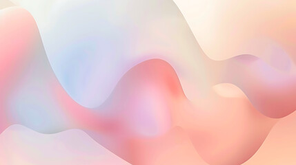 Soft Abstract Fluid Gradient with Warm Pastel Hues