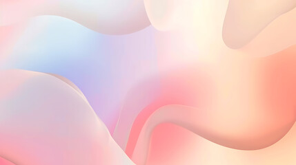 Soft Abstract Fluid Gradient with Warm Pastel Hues