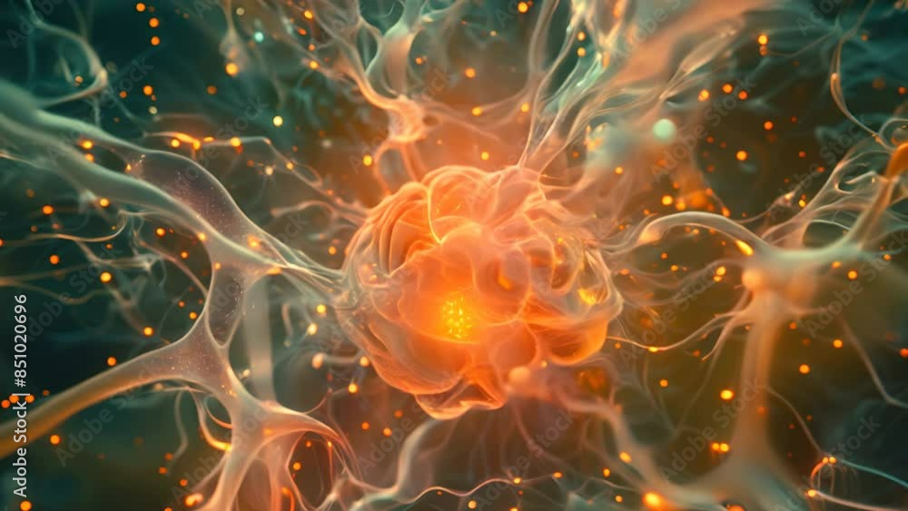 Poster the brain is made up of neurons and a symphony of electrical signals.
