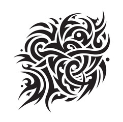 Tribal Tattoo Design vector illustration