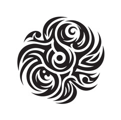 Tribal Tattoo Design vector illustration
