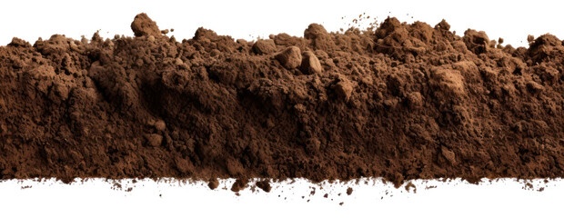 PNG Dirt section soil chocolate outdoors. 