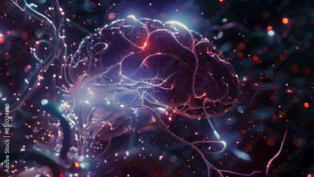 Poster the brain is made up of neurons and a symphony of electrical signals.