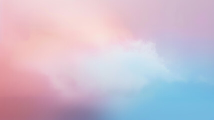 Fototapeta premium Dreamy Pastel Gradient Abstract Background