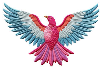 PNG Dove embroidery pattern animal.