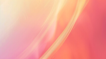 Obraz premium Warm Gradient Abstract Flow Design