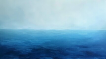Tranquil blue gradient transitioning seamlessly