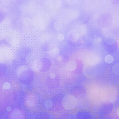 Purple square bokeh background for social media, ad, banner, poster, template and various design works