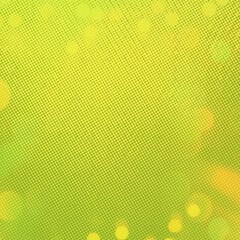 Green square bokeh background for social media, ad, banner, poster, template and various design works