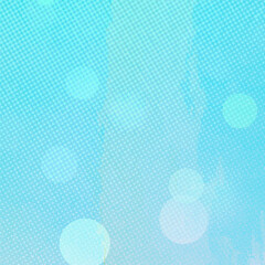 Blue square bokeh background for social media, ad, banner, poster, template and various design works