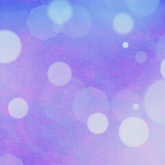 Purple square bokeh background for social media, ad, banner, poster, template and various design works