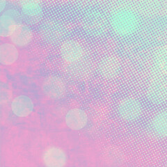 Pink square bokeh background for social media, ad, banner, poster, template and various design works