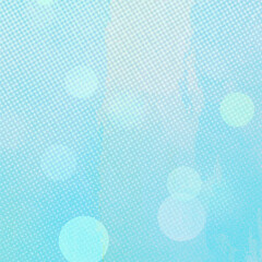 Blue square bokeh background for social media, ad, banner, poster, template and various design works