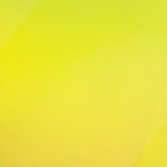 Obraz premium Yellow square background For banner, poster, social media, ad, event, and various design works