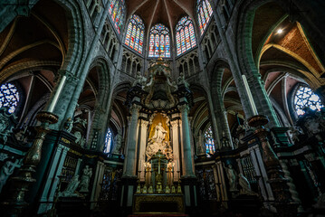 The Impressive Altar of St. Bavo's Cathedral - Ghent, Belgium
