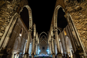 Youth Orchestra Concert at Carmo Convent during Lisbon Music Fest 2018 - Lisbon, Portugal