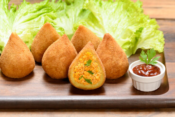 chicken coxinha a brazilian snack