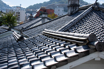 Naklejka premium 屋根
