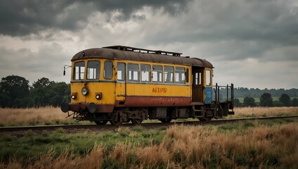 Obraz premium The journey of rediscovering a beloved childhood landmark, now weathered by time but still holding cherished memories ai_generated