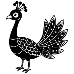 peacock illustration