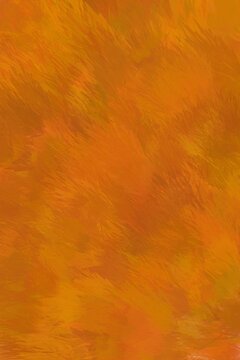 Vibrant orange brushstroke illustration for dynamic backdrops