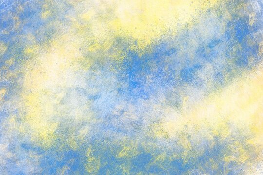 Illustration of a textured, colorful abstract background