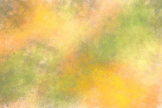 A vibrant illustration of a textured, colorful background