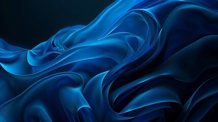 Fototapeta premium Abstract background of blue color with black background. Modern abstract background