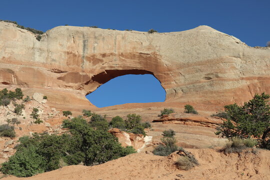 rock arch window
