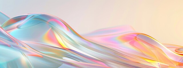 Fototapeta premium Abstract 3D purple neon metallic gradient background