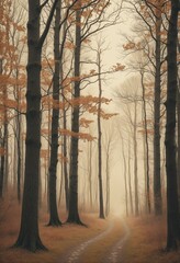 Enchanted Forest: A Vintage Artwork Collection