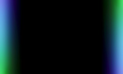 Abstract blurred background image of blue, green colors gradient used as an illustration. Designing posters or advertisements.