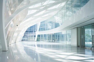 Futuristic Glass Wonderland