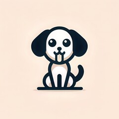 Animal logo, Cute mascot, Vector illustration, Wildlife emblem